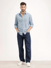Slim Fit Striped Shirt | Blue