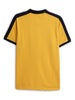 Classic Yellow Shoulder Stripe Polo T-Shirt