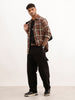 Carpenter Style Loose Fit Trouser | Black