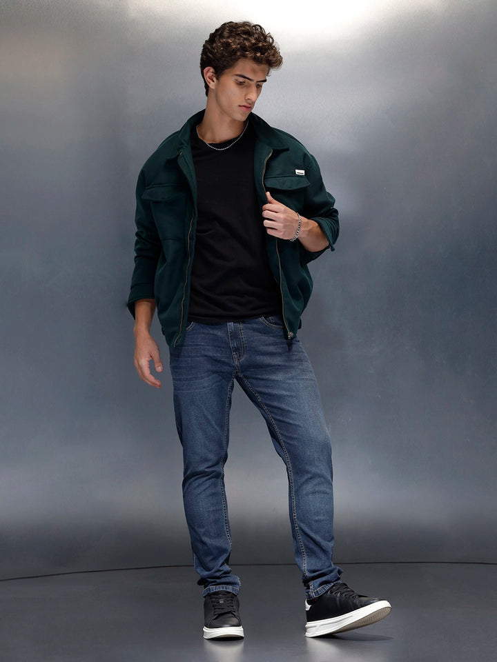 Men's Casual Slim Fit Denim Jeans  | Blue