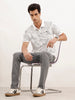 Slim Fit AOP Polo T-Shirt | White