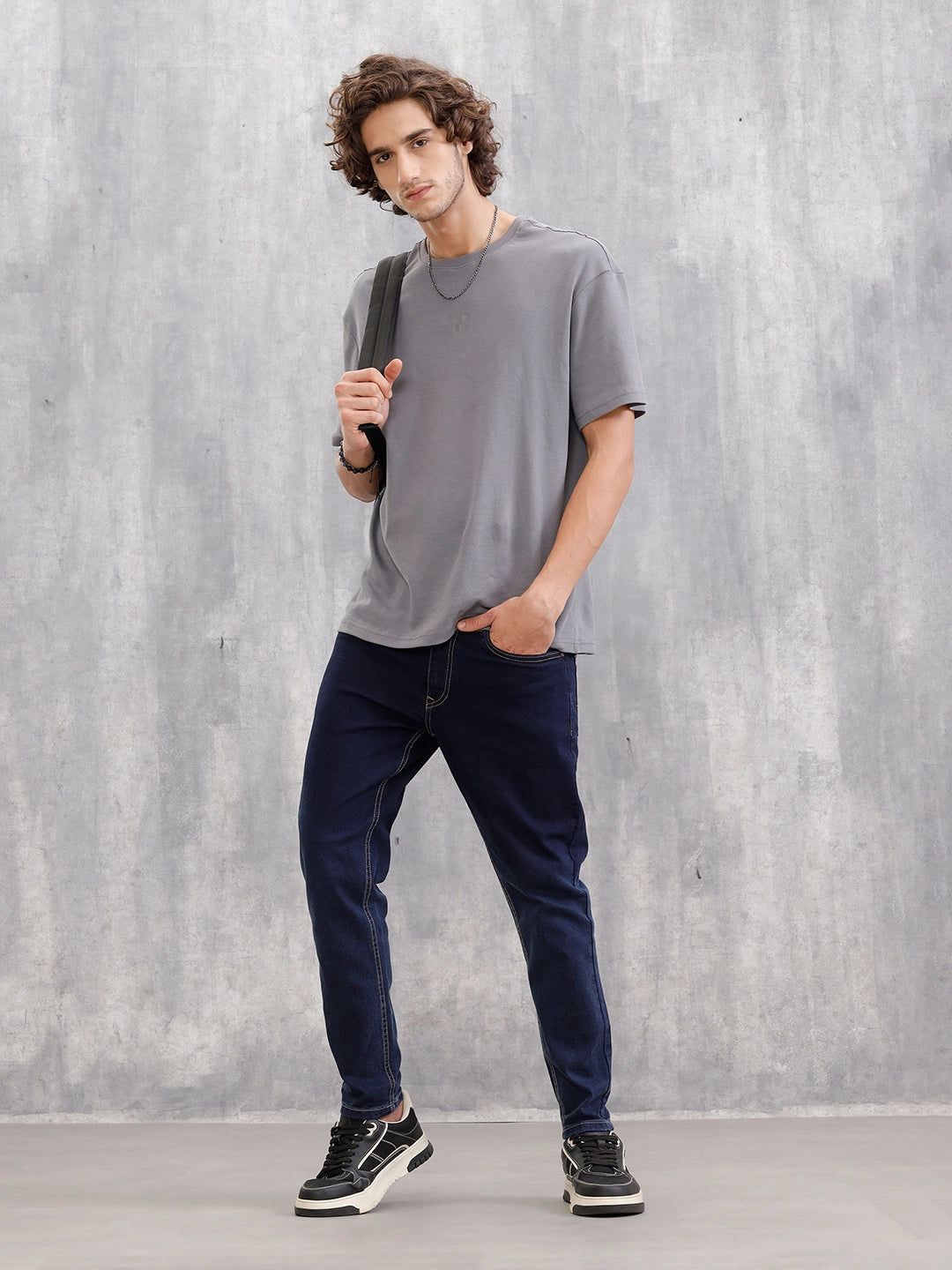 Skinny Crop Classic Denim Jeans | Blue