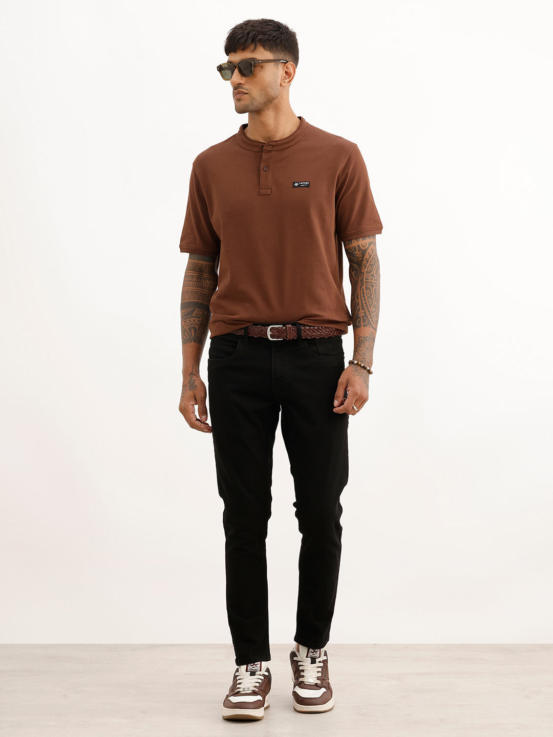 Solid Slim Crop Fit Denim Jeans | Black | WJN0200SL2001S