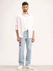 Solid Double Pocket Shirt | Pink