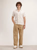 Resort Collar Slim Fit Shirt | Off White