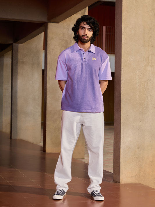 Purple Shadow Polo T-Shirt