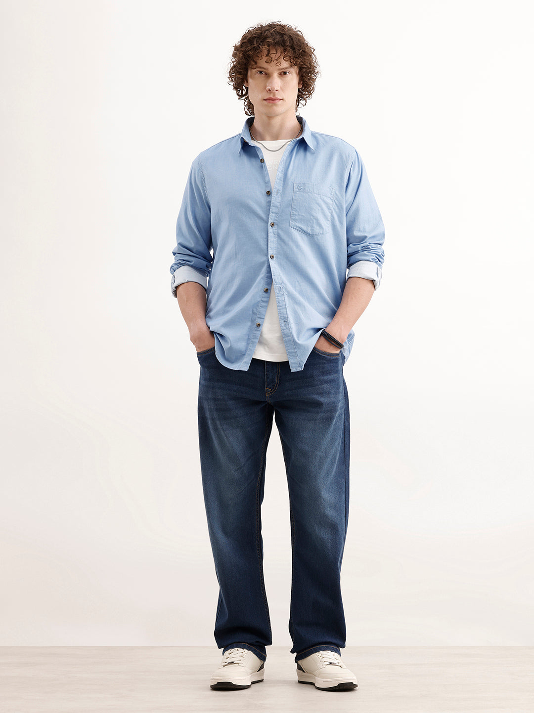 Classic Anti-Fit Denim Jeans  | Blue