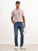 Faded Slim Fit Denim Jeans | Dark Blue | WUJN2609F