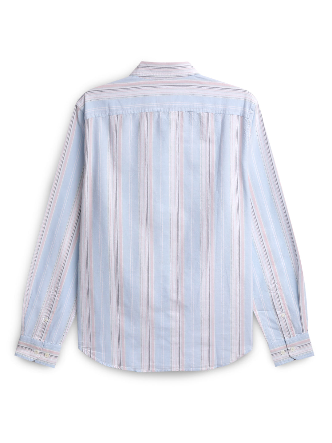 Blue & White Classic Striped Shirt