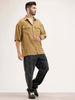 Classic Double Pocket Shirt | Khaki
