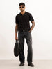 Faded Anti Fit Denim Jeans | Dark Grey