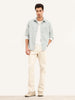 Comfort Fit Abstract Printed Shirt | Grey