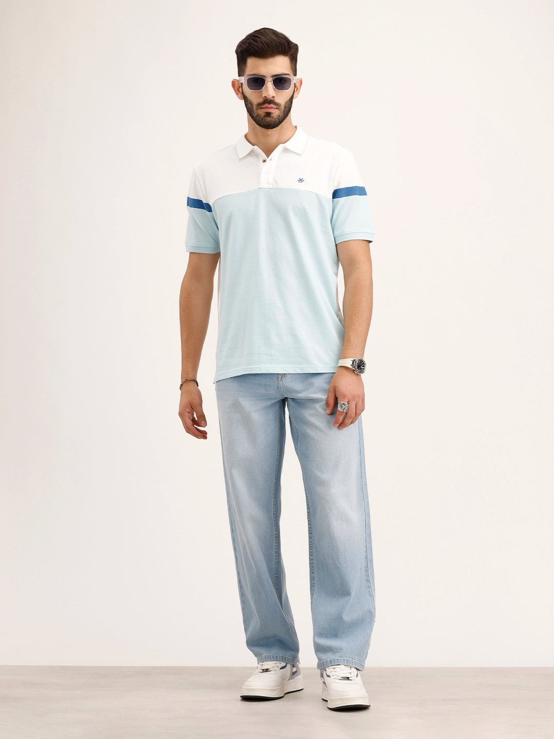 Slim Fit Polo T-Shirt | White
