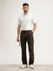Solid Slim Fit Polo T-Shirt | Light Green