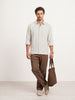 Comfort Fit Checkered Full Sleeve Shirt | White