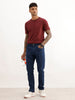 Solid Slim Fit Denim Jeans | Dark Blue