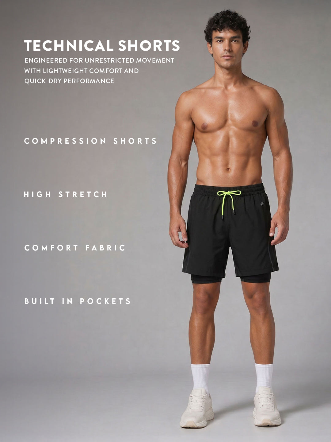 Technical Shorts | Active | Black