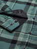 Green Blend Checked Shirt