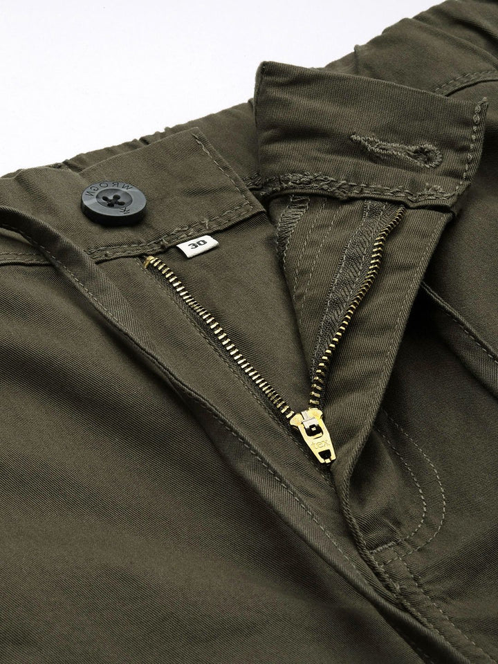 Striking Olive Drawstring Cargo Jogger