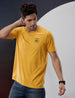 Basic Mustard Crew Neck T-Shirt