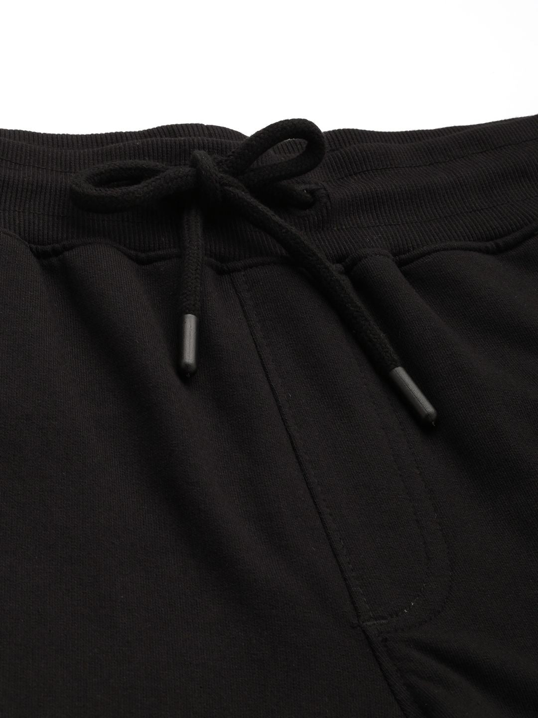 Off The Track Black Joggers