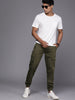 Solid Olive Cargo Jogger