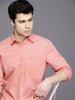 Solid Pink Formal Shirt