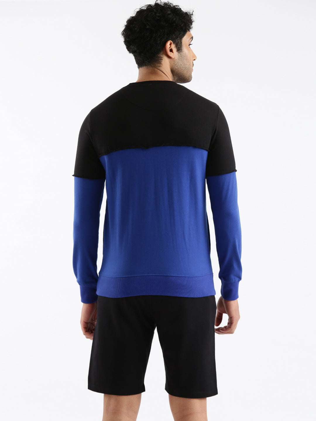 Colour-Blocked Comfort Sweatshirt