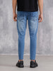 Heavy Washed Lt Blue Jeans I Light Blue
