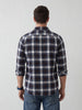 Classic Regular Fit Checkered Shirt | Blue