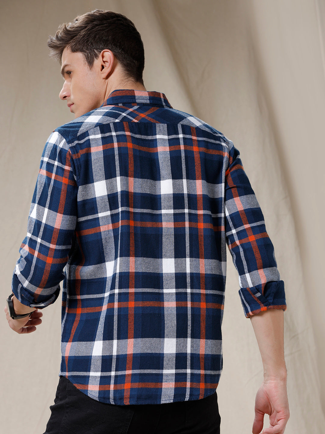 Bold Blocks Casual Checks Shirt