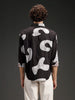 Wrogn Casual Distressed Effect Printed Shirt | Black