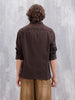 Casual Comfort Fit Shirt With Double Pockets | Brown