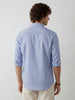 Solid Regular Fit Full Sleeve Shirt | Blue