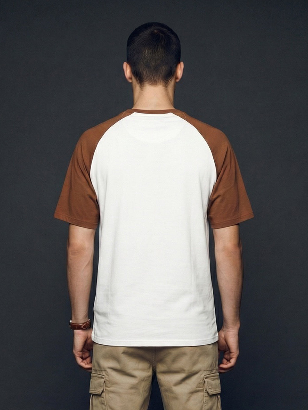 Oversized Ragland Sleeve T-Shirt | White