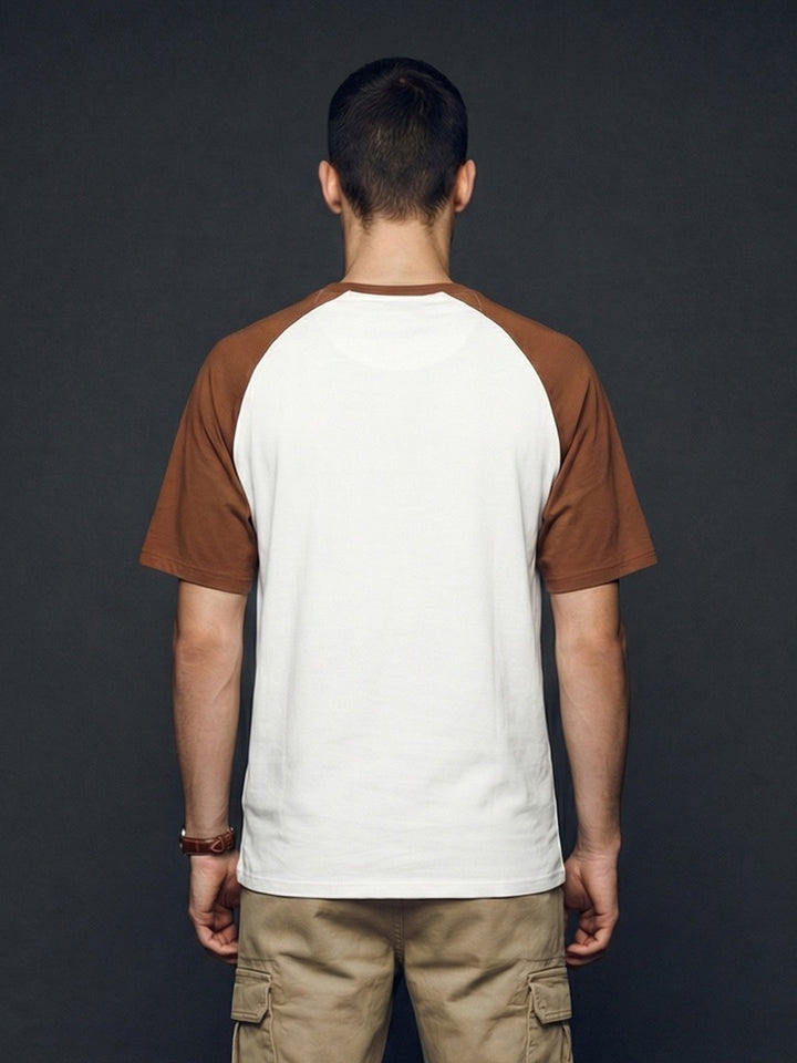 Oversized Ragland Sleeve T-Shirt | White