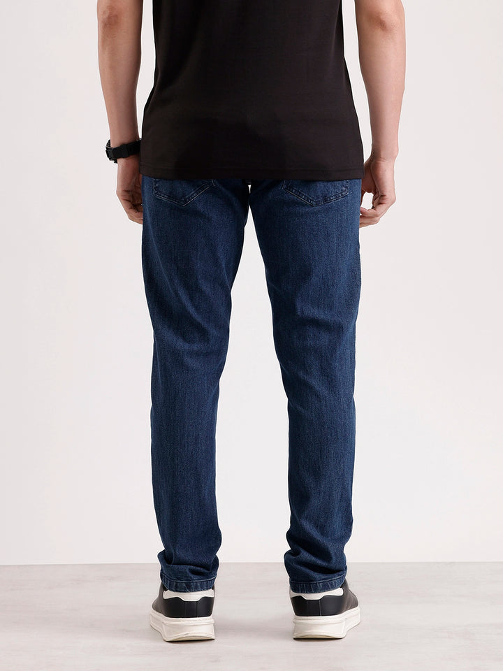 Classic Slim Fit Denim Jeans   |  Blue