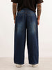 Faded Baggy Fit Denim Jeans | Blue