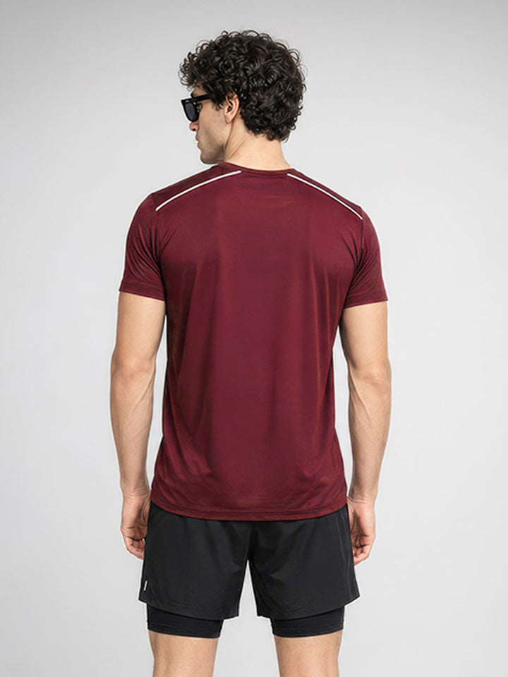 Performance Tee | Active |  Maroon