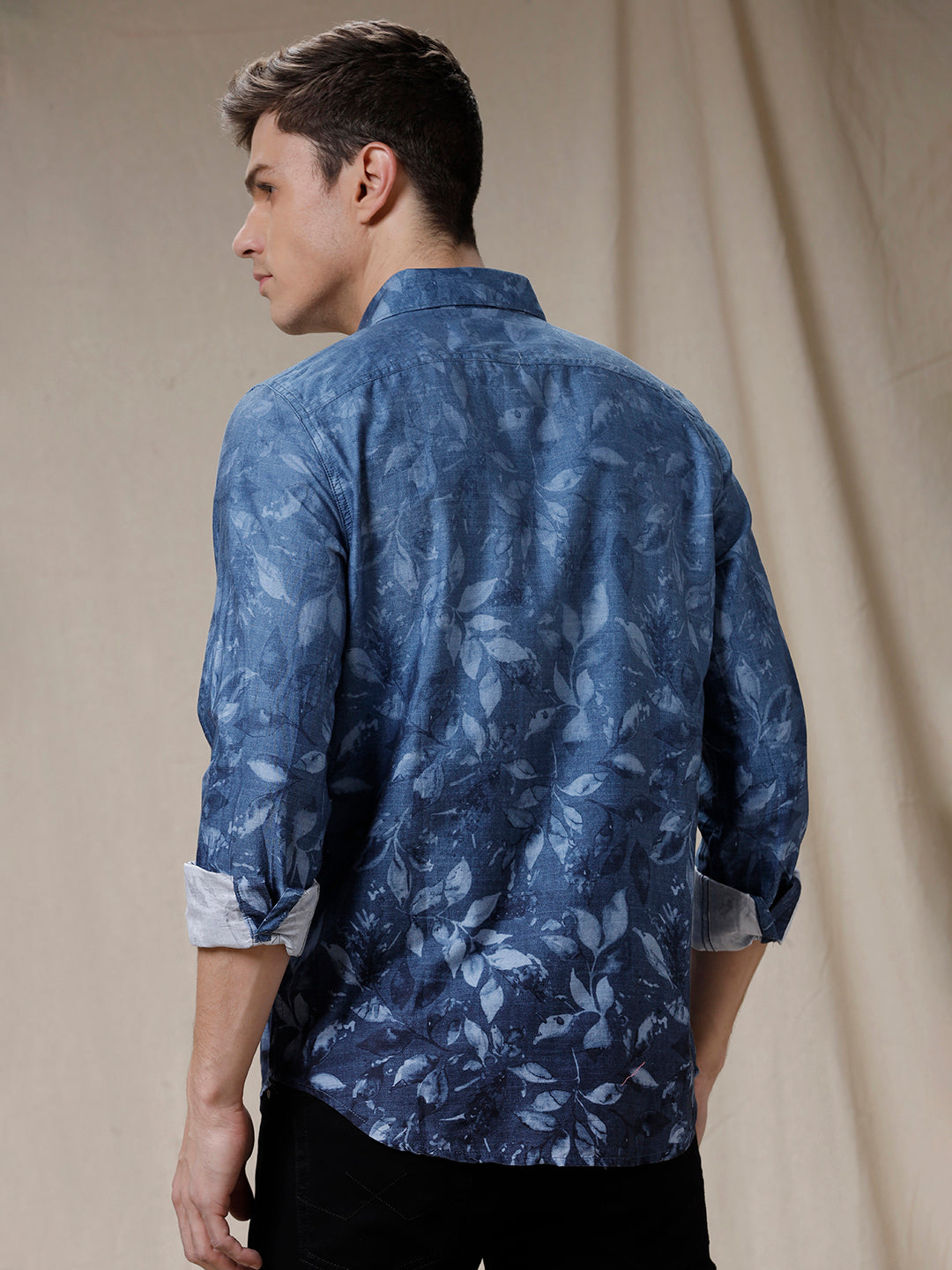 Printed Leaves AOP Shirt