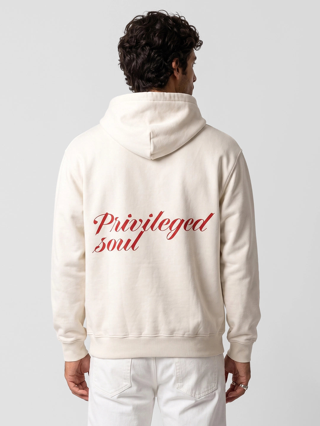 Classic Back Printed Hooded Sweatshirt | Teal | WTSS7276M