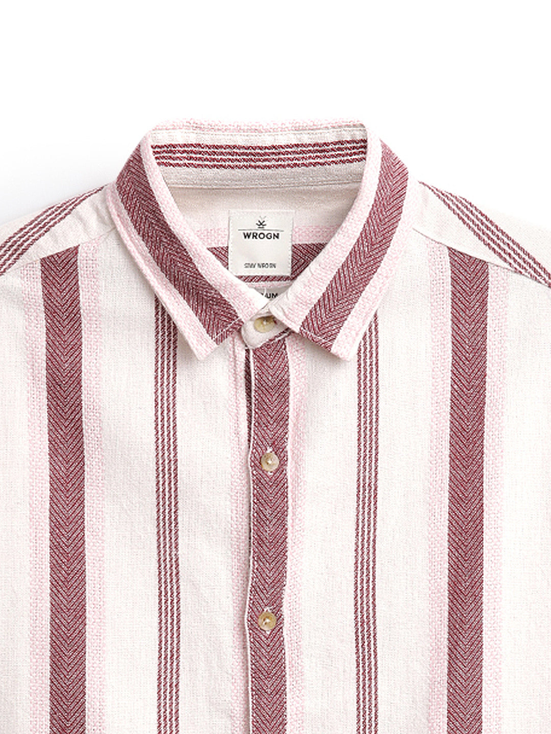 Pink Stripes Oversized Shirt