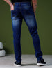 Blue Washed Denim Jeans