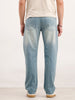 Anti Fit Faded Denim Jeans  | Light Blue