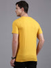 Basic Crew Neck Yellow T-Shirt