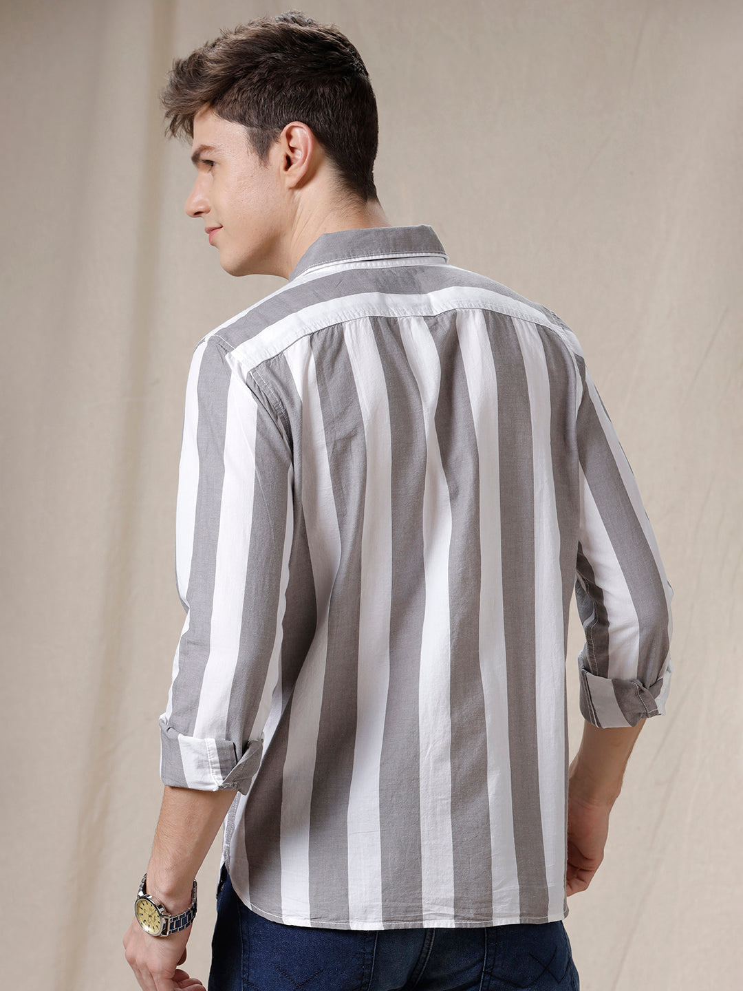 Prime Stripes Cotton Shirt