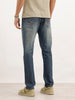 Classic Faded Slim Fit Denim Jeans | Light Blue