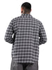 Charcoal Checked Slim Fit Shirt