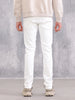Slim Fit Paint Splash Jeans | White