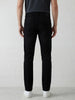 Men's washed straight fit jeans | Black